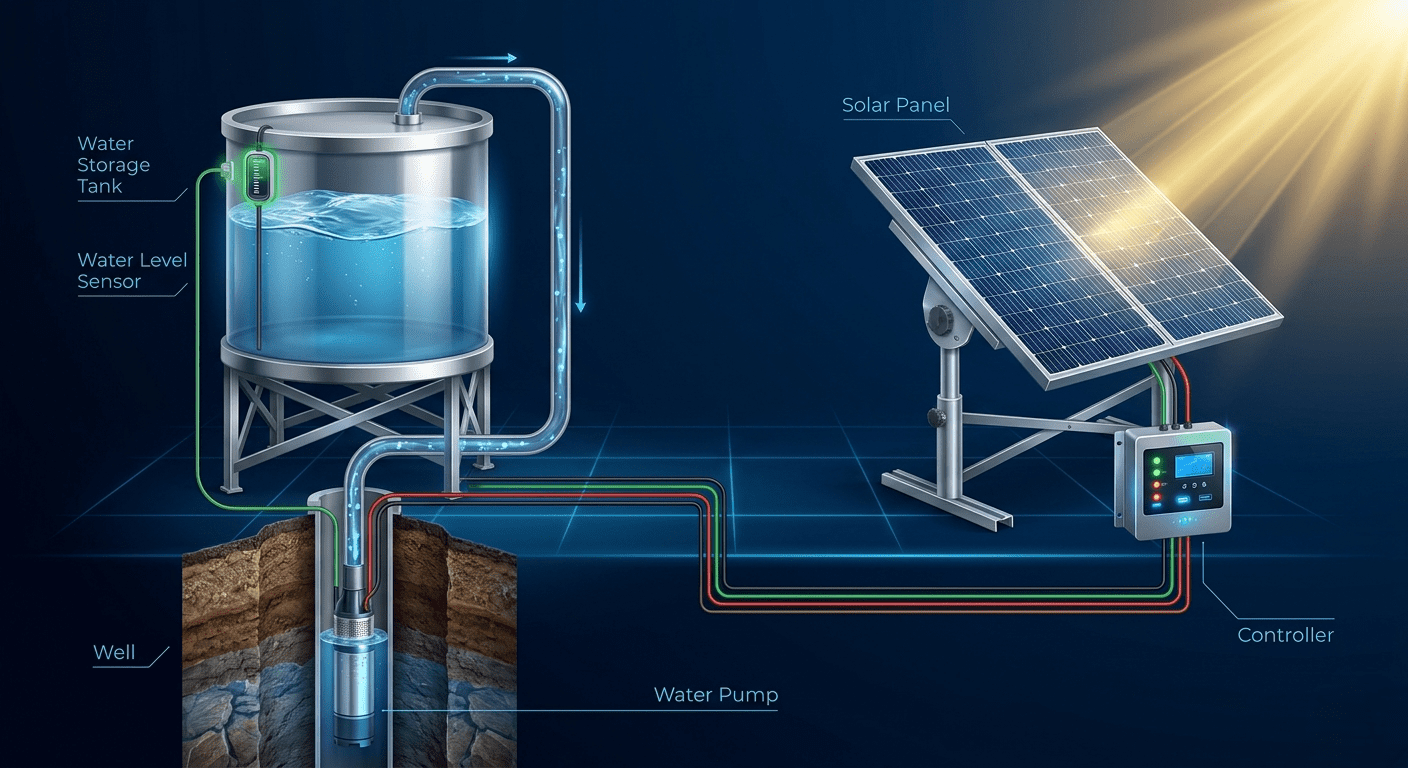 Solar Pump Installations: How to Size Submersible Flat Cable for Maximum Efficiency