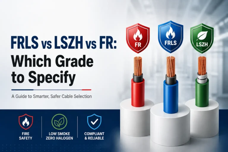 FRLS vs LSZH vs FR: Which Grade to Specify | BMI Cables